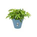 loft urban rond wielen 50cm vintage blauw